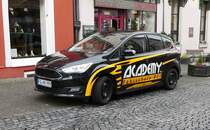 =Ford C-max der Fahrschule B 27 steht im Dezember 2017 in Hünfeld
