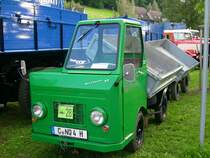 Multicar M22 3 Seitenkipper mit Anhnger beim 11.Bulldogtreffen in Burkhardtsdorf