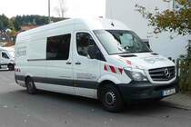 =MB Sprinter von Kanaltechnik MEYER steht im November 2017 in Taunusstein