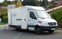 =MB Sprinter von Kanaltechnik MEYER steht im November 2017 in Taunusstein