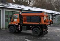 U500 mit Streuautomat auf dem Platz der AM L�denscheid.
