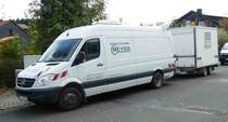 =MB Sprinter von Kanaltechnik MEYER steht im November 2017 in Taunusstein