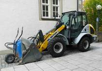 =Kramer-Radlader 5075 steht im Oktober 2017 in Bad Neustadt