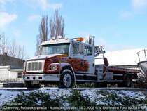 kurze Zeit stand dieser Freightliner dort abgestellt