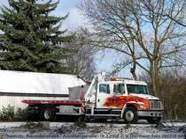 kurze Zeit stand dieser Freightliner dort abgestellt