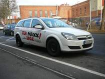 Opel Astra Caravan der M�belhandelskette MAXX am 26.01.09 in Fulda