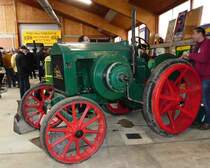 =Deutz MTZ 220, Bj. 1929, stand zum Verkauf bei der Bulldogmesse in Alsfeld im Oktober 2017