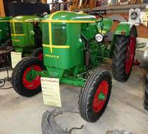=Deutz F 1 L 514, Bj. 1951, stand zum Verkauf bei der Bulldogmesse in Alsfeld im Oktober 2017