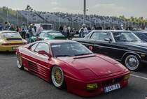 Getunter Ferrari 348. Foto: Hungaroring Classic am 01.10.2017.