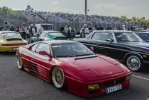 Getunter Ferrari 348. Foto: Hungaroring Classic am 01.10.2017.