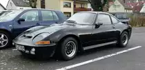=Opel GT steht im Dezember 2017 auf einem Parkplatz in Petersberg