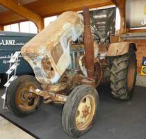 =Lanz, stand zum Verkauf bei der Bulldogmesse in Alsfeld im Oktober 2017