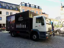 MAN LE12-220, absolviert seinen Zustelldienst in Echternach (Luxemburg); 170614