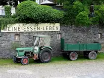 DEUTZ-D4006, samt Gespann in Traben/Trarbach; 170616 