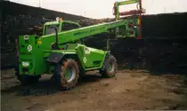 Teleskoplader Merlo 35.9 10m Auslage Bauj:98 beim Silage schneiden eine Erfindung von mir im Silo Hochstedt 1999 Bild habe ich gemacht am 20.03.1999