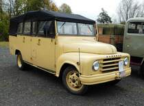 =Hanomag L 28, 55 PS, Bj. 1951, gesehen bei der Bulldogmesse in Alsfeld im Oktober 2017