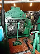 =Arbeitsplatz des Deutz MTZ 220, Bj. 1929, gesehen bei der Bulldogmesse in Alsfeld im Oktober 2017