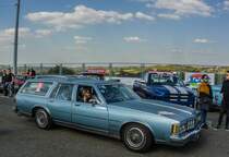 Oldsmobile Eighty-Eight Wagon, fotografiert auf der Hungaroring Classic am 01.10.2017.