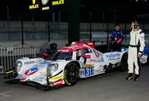 Nr. 31  Vaillante Rebellion Racing   Oreca 07 (Gibson) LMP2 mit den Fahrer: Nicolas Prost, Julien Canal, Bruno Senna. Nach Rennende der FIA WEC 6h von Spa Francorchamps am 6.Mai 2017 