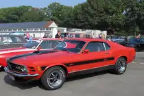 Ford Mustang auf dem Oldtimertreffen am Bikertreff Krefeld, 24.9.17