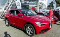 Alfa-Romeo Stelvio auf der Hungaroring Classic am 01.10.2017