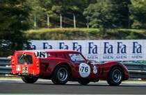 Ferrari Breadvan auf der Hungaroring Classic am 01.10.2017