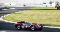 Maserati T61 auf der Hungaroring Classic am 01.10.2017.
