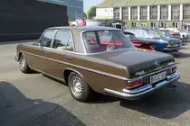 Ein Mercedes-Benz 250 SE Automatic auf dem Oldtimertreffen am Bikertreff Krefeld, 24.9.17