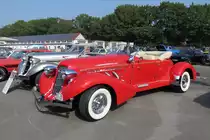 Ein Auburn Speedster auf dem Oldtimertreffen am Bikertreff Krefeld, 24.9.17