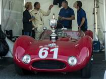 Maserati T61 auf der Hungaroring Classic am 01.10.2017.