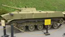 Der Luftlandepanzer BMD-1 im Nationalen Museum der Geschichte der Ukraine im 2. Weltkrieg. (Kiev, April 2016)