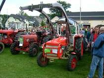 Alter Zetor mit Hublader beim 11.Bulldogtreffen in Burkhardtsdorf