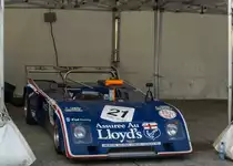 Chevron B31 (1975), fotografiert auf der Hungaroring Classic am 01.10.2017.