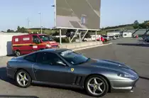 Ferrari 550, fotografiert auf der Hungaroring Classic am 01.10.2017.