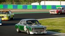 Ford Escort Mk1 Tourenwagen, fotografiert auf der Hungaroring Classic am 01.10.2017.