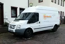 =Ford Transit der Firma DIEDERICH steht im Dezember 2017 in Fritzlar