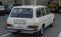 VW 412 L Variant (Rückansicht). Aufnahme: Hungaroring Classic, 01.10.2017.