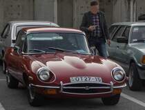 jaguar E-Type. Aufnahme: Hungaroring Classic, 01.10.2017.