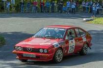 Alfa-Romeo Alfetta GTV auf der Mecsek Rallye Historic Europameisterschaft am 13.10.2017