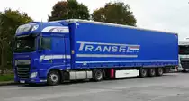=DAF XF-Sattelzug rastet im September 2017 an der A 5