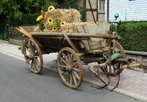 =Leiterwagen, gesehen beim Ortsjubiläum von Spahl im Juni 2017