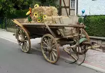 =Leiterwagen, gesehen beim Ortsjubiläum von Spahl im Juni 2017