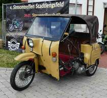 =Simson Duo, gesehen beim Ortsjubiläum von Spahl im Juni 2017
