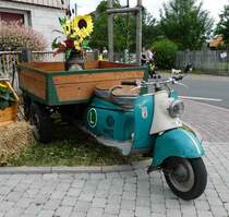 =IWL Berlin als Transportfahrzeug, gesehen beim Ortsjubiläum von Spahl im Juni 2017