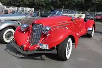 Auburn Speedster 851 auf dem Oldtimertreffen am Bikertreff Krefeld, 24.9.17 