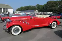 Auburn Speedster 851 auf dem Oldtimertreffen am Bikertreff Krefeld, 24.9.17 