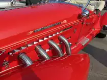 Detailaufnahme vom Auburn Speedster 851 auf dem Oldtimertreffen am Bikertreff Krefeld, 24.9.17 