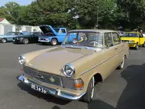 Opel Rekord 1700 auf dem Oldtimertreffen am Bikertreff Krefeld, 24.9.17 