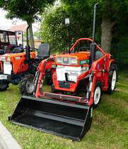 =Kubota B 1502, gesehen beim Ortsjubiläum von Spahl im Juni 2017