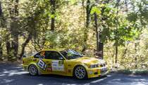BMW M3 auf der Mecsek Rallye OB am 15.10.2017.
